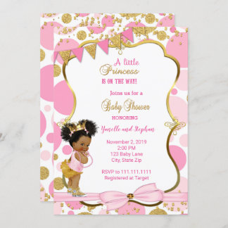 Princess Baby Shower Invitation
