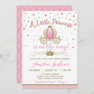 Princess Baby Shower Invitation