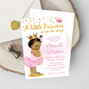 Princess Baby Shower Invitation, Little Princess Invitation