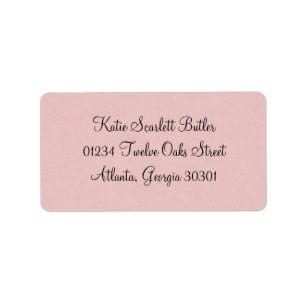 Princess Baby Shower Label