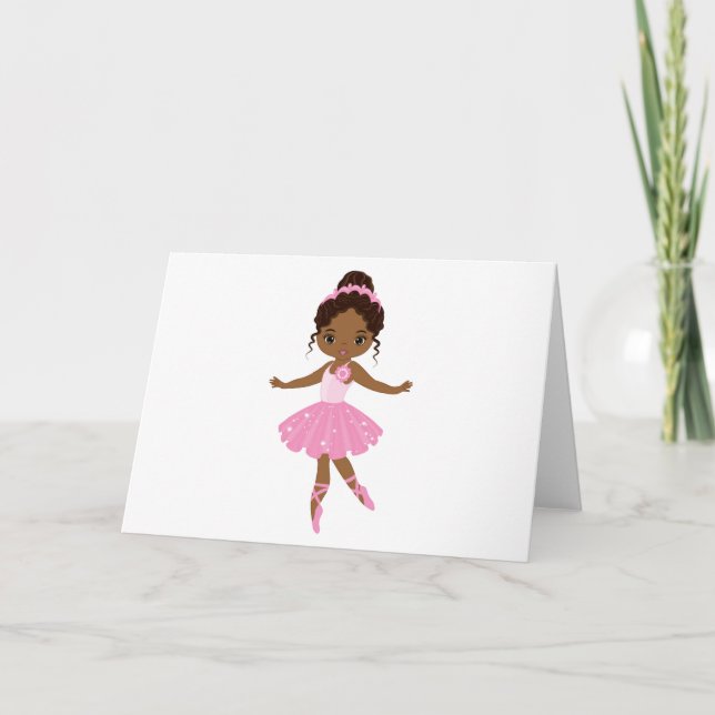 Princess Ballerina Card (Front)