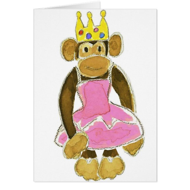 princess ballerina monkey (Front)