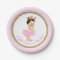 Princess Ballerina Pink Gold Baby Shower