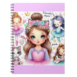 Princess Ballet Dreams Notebook