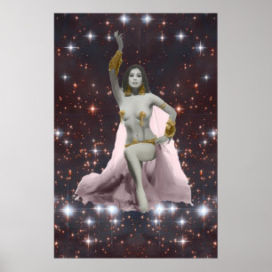 Princess Banu, Cosmic Belly Dancer Poster