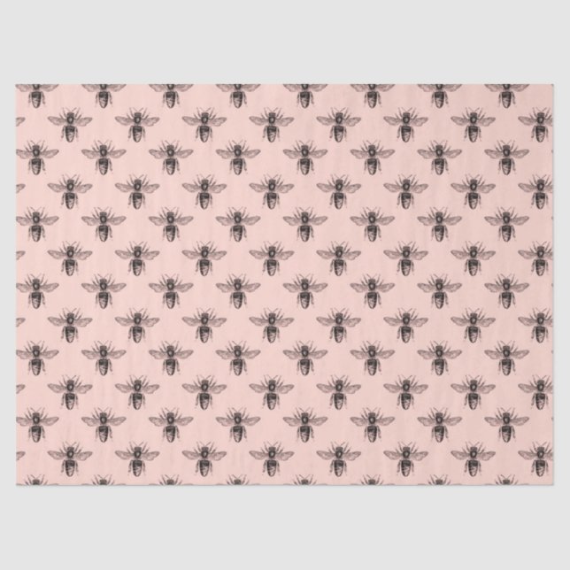 Princess Bee Series Design 17 Tissue Paper (Front)