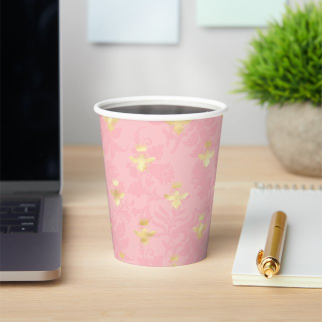 Princess Bee Series Design #4  Paper Cups (Insitu)