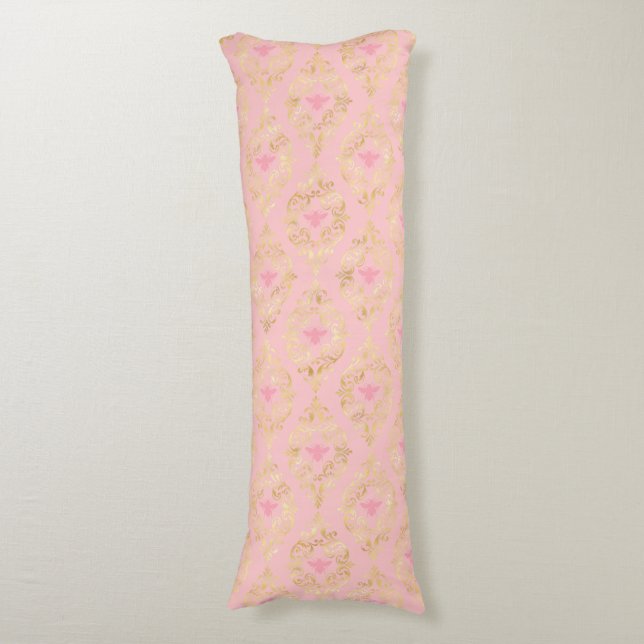 Princess Bee Series Design #5  Body Cushion (Front Vertical)