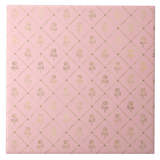 Princess Bee Series Design #6   Ceramic Tile (Front)