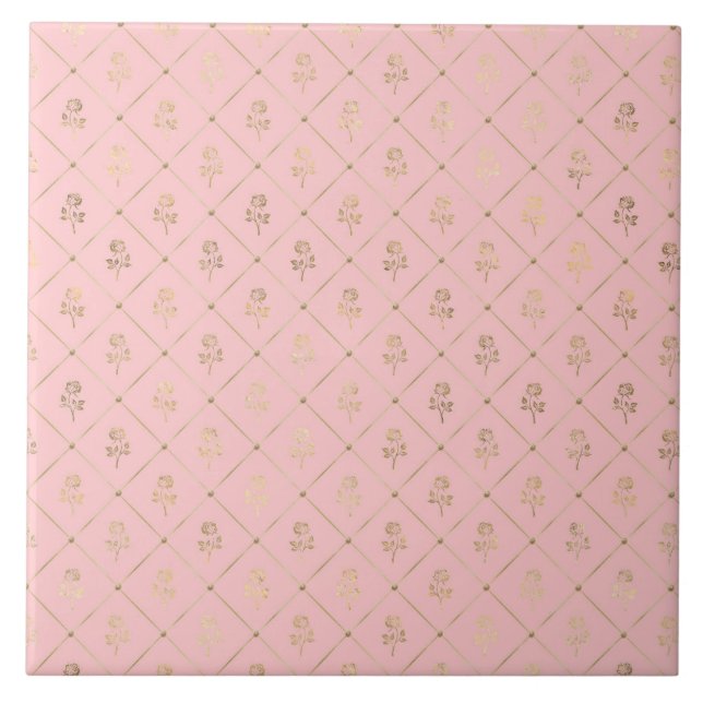 Princess Bee Series Design #6   Ceramic Tile (Front)