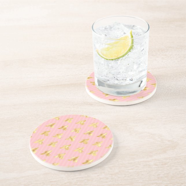 Princess Bee Series Design #7  Coaster (Side)