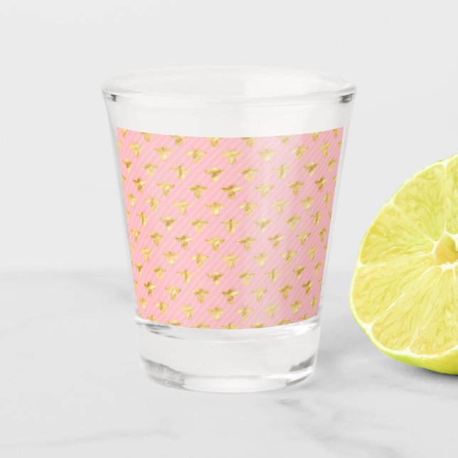 Princess Bee Series Design #7   Shot Glass (Front)