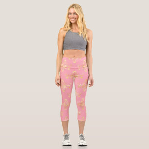 Princess Bee Series Design #8  Capri Leggings