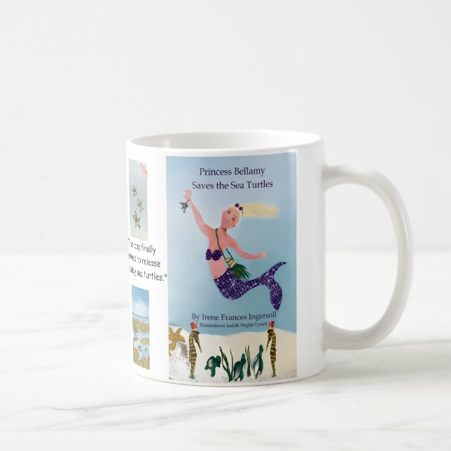 Princess Bellamy Saves the Sea Turtles Mug (Right)