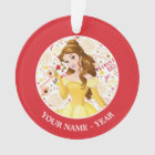 Princess Belle | Belle Holding Rose Add Your Name