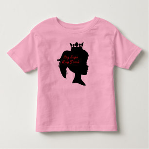 Princess Big Sister Best Friend Toddler T-Shirt