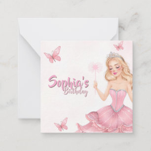 Princess Birthday Card