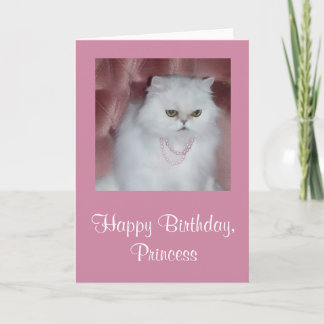 Princess Birthday Card