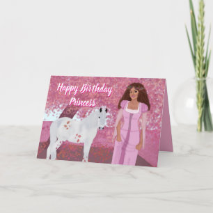 Princess Birthday Card