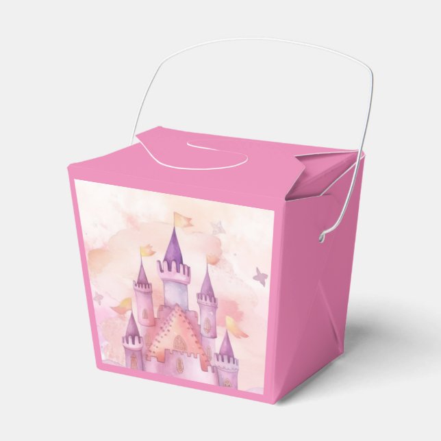 princess birthday favors box (Front Side)