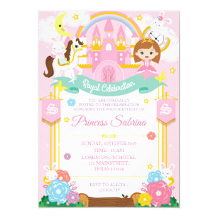 Princess Birthday Invitation
