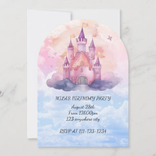 princess birthday invitation