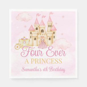 Princess Birthday Napkin