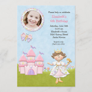 Princess Birthday Party Invitation