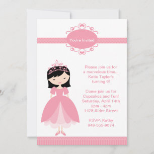 Princess Birthday Party Invitation