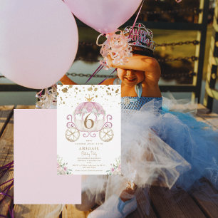 Princess Birthday Party Invitation