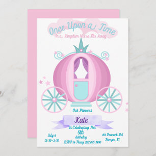 Princess Birthday Party Invitation