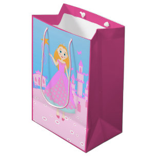 Princess Birthday Party Medium Gift Bag