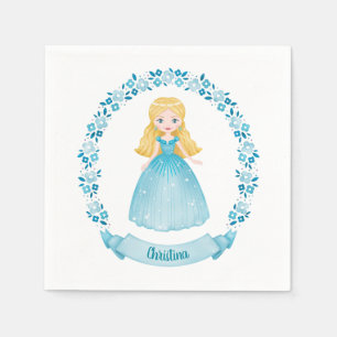 Princess Birthday Party Napkin