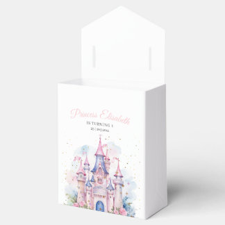 Princess Birthday Party, Princess Castle Birthday Favour Box