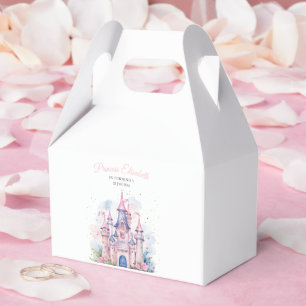 Princess Birthday Party, Princess Castle Birthday Favour Box