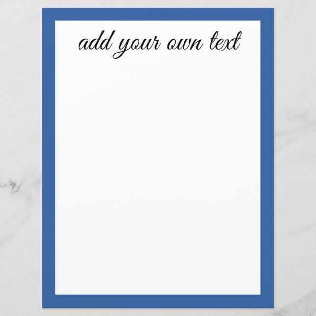 Princess Blue Border (Front)