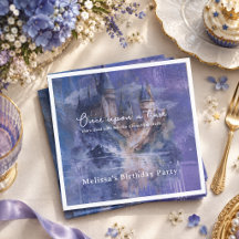 Princess Blue Castle Birthday