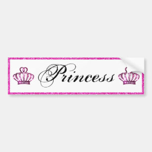 "Princess" bumper sticker