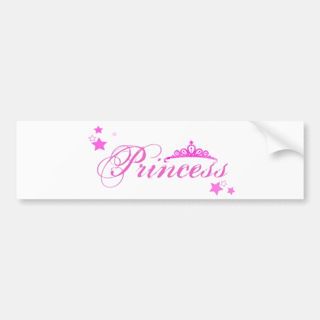 Princess Bumper Sticker (Front)