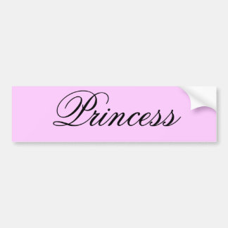 Princess Bumper Sticker