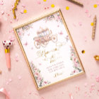 Princess Carriage Blush Pink Floral Mum-osa Bar