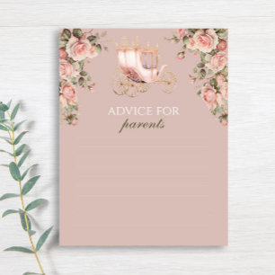 Princess Carriage Vintage Roses Advice for Parents