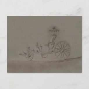 Princess Carrieage ~ Postcard