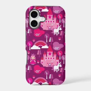 princess castle and unicorn rainbow