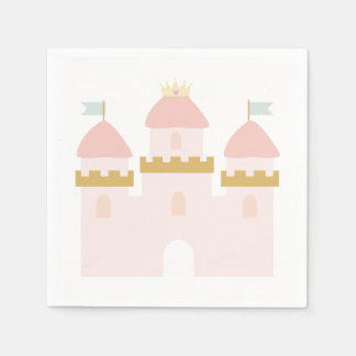 Princess Castle Birthday Napkin