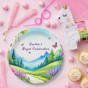 Princess Castle Birthday Party Paper Plates
