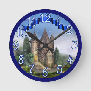 Princess Castle design Wall Clock