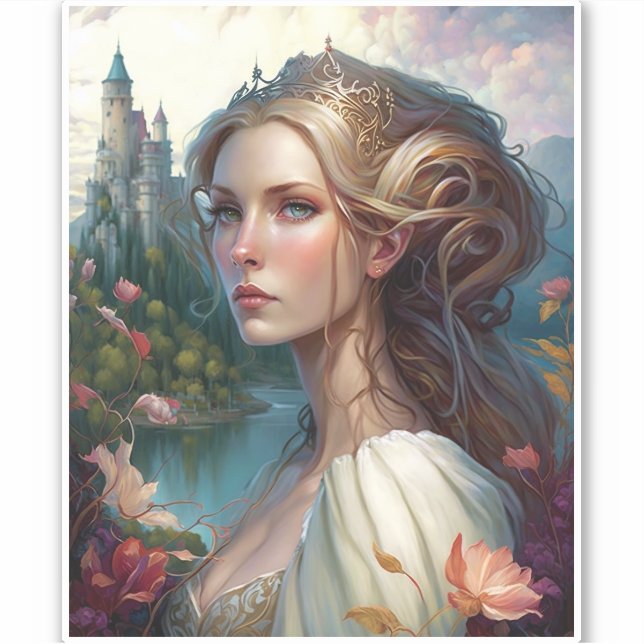 Princess Castle Fantasy Art (Front)