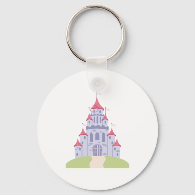 Princess Castle Key Ring (Front)