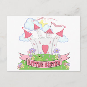 Princess Castle Little Sister Postcard
